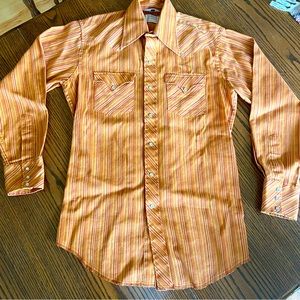 Vintage Karman Western Pearl Snap